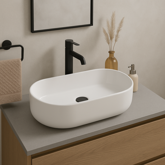 Ceramic Above-Counter Vanity Basin