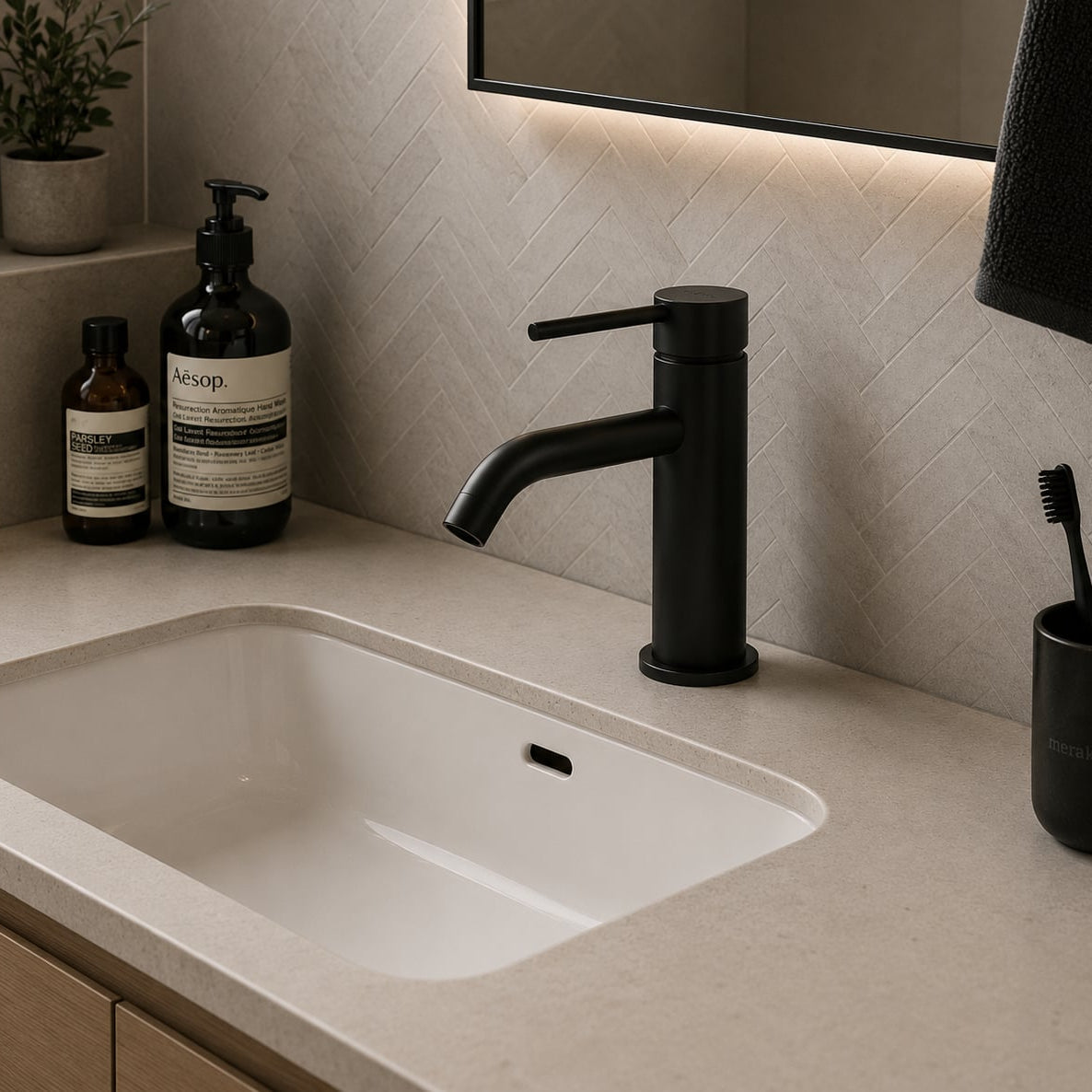 Single Handle Basin Mixer Tap